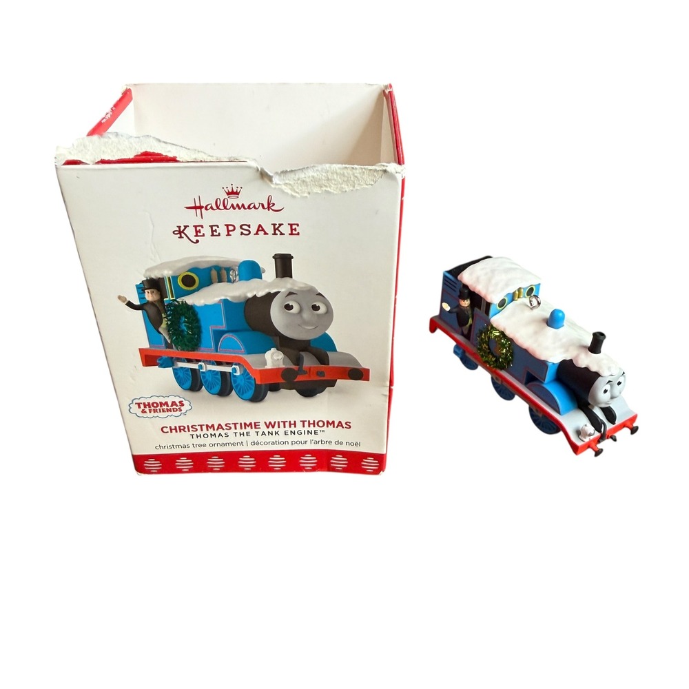 Hallmark Keepsake Thomas the Tank Engine Christmas Ornament 2014 Nello Williams